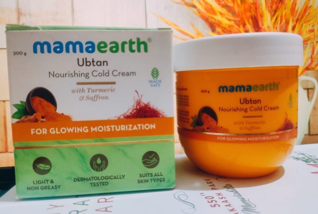 Mamaearth Ubtan Cold Cream Review